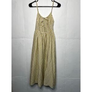 Ryegrass Womens Midi Dress Size Small Printed Green Pink